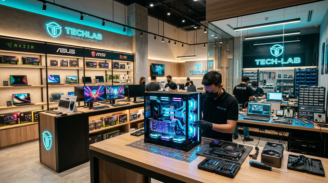 VV Computers Tech Showroom and Service Lab